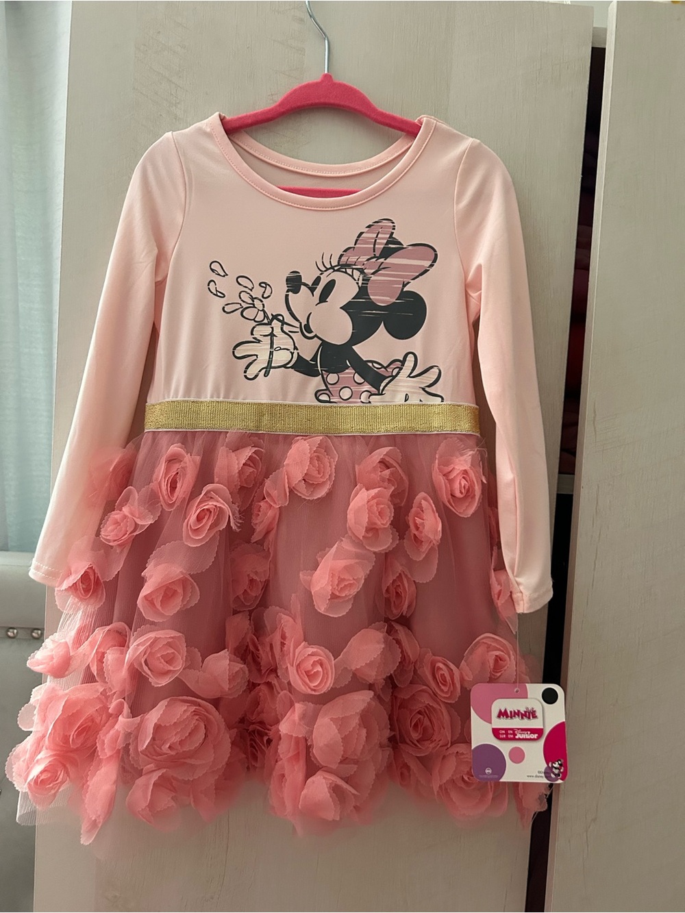 Disney Light Pink and Hot Pink Girls' Character Top